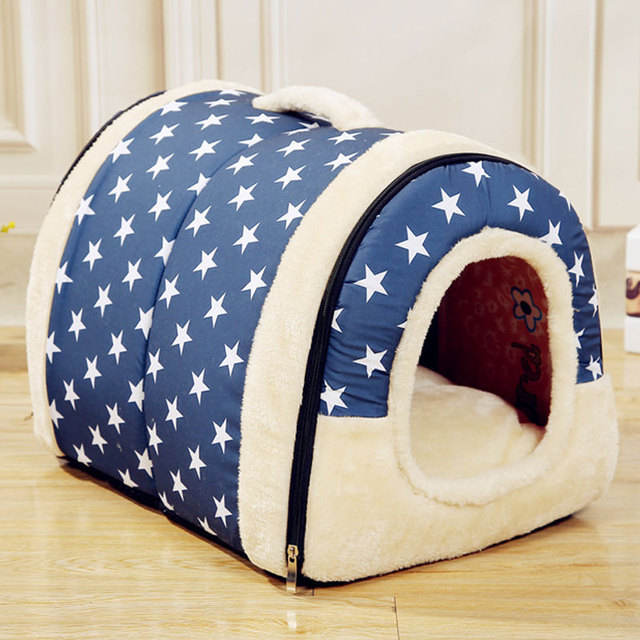 Dog Kennel Detachable Pet Bed