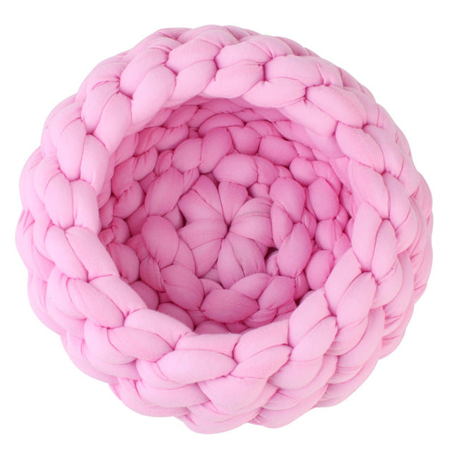 Braided Dog Bed Warming Dog House
