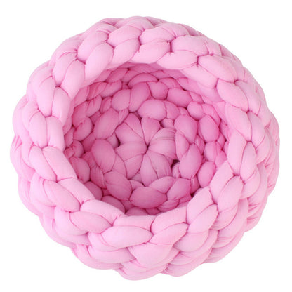 Braided Dog Bed Warming Dog House