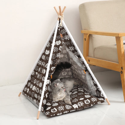 Removable And Washable Canvas Dog Tent