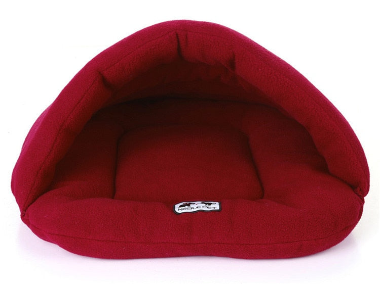 Winter Warm Slippers Style Dog Bed