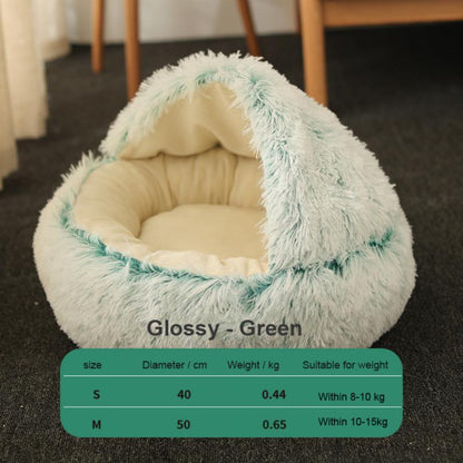 Pet Round Plush Sleeping Bed