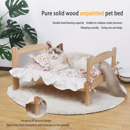 Solid Wood Pet Bed Net