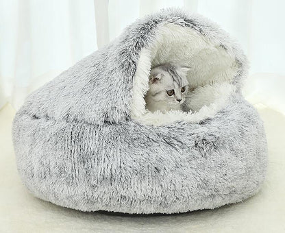 Pet Round Plush Sleeping Bed