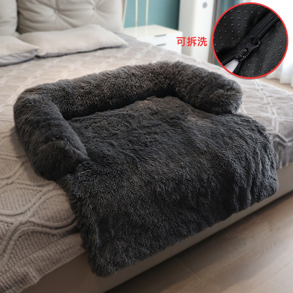 Dog Sofa with Zipper Dogs Bed