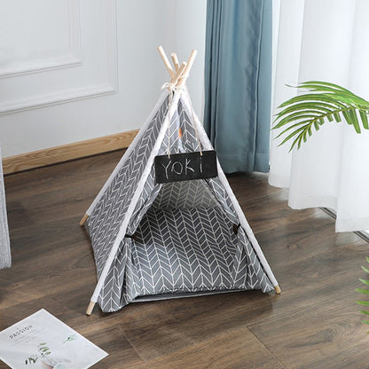Removable And Washable Canvas Dog Tent