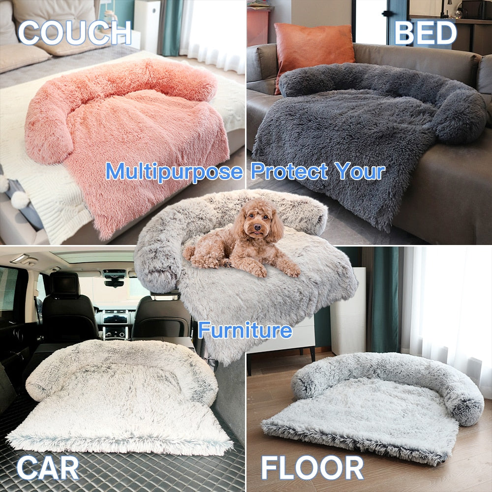 Dog Sofa with Zipper Dogs Bed