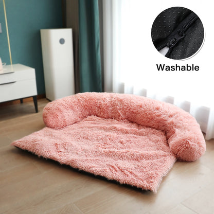 Dog Sofa with Zipper Dogs Bed