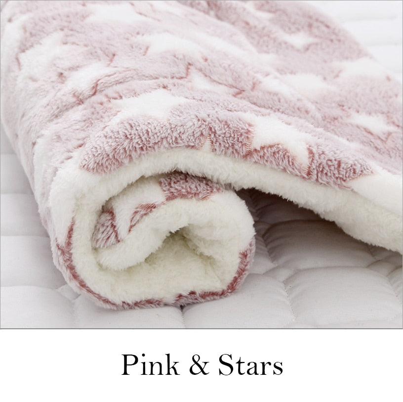 Pet Soft Fleece Pad Pet Blanket