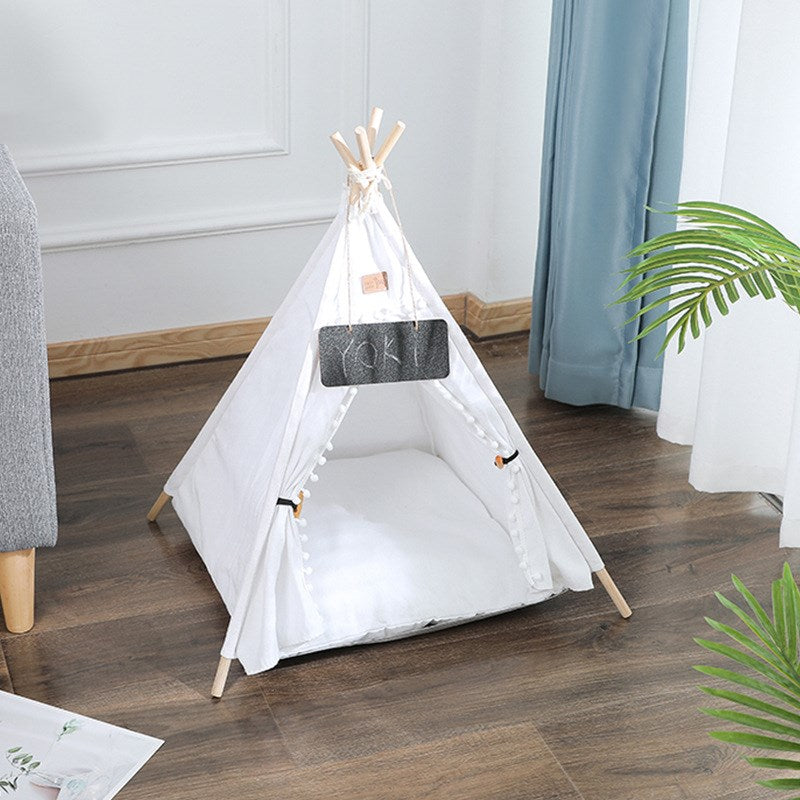 Removable And Washable Canvas Dog Tent