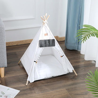 Removable And Washable Canvas Dog Tent