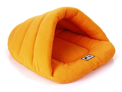 Winter Warm Slippers Style Dog Bed