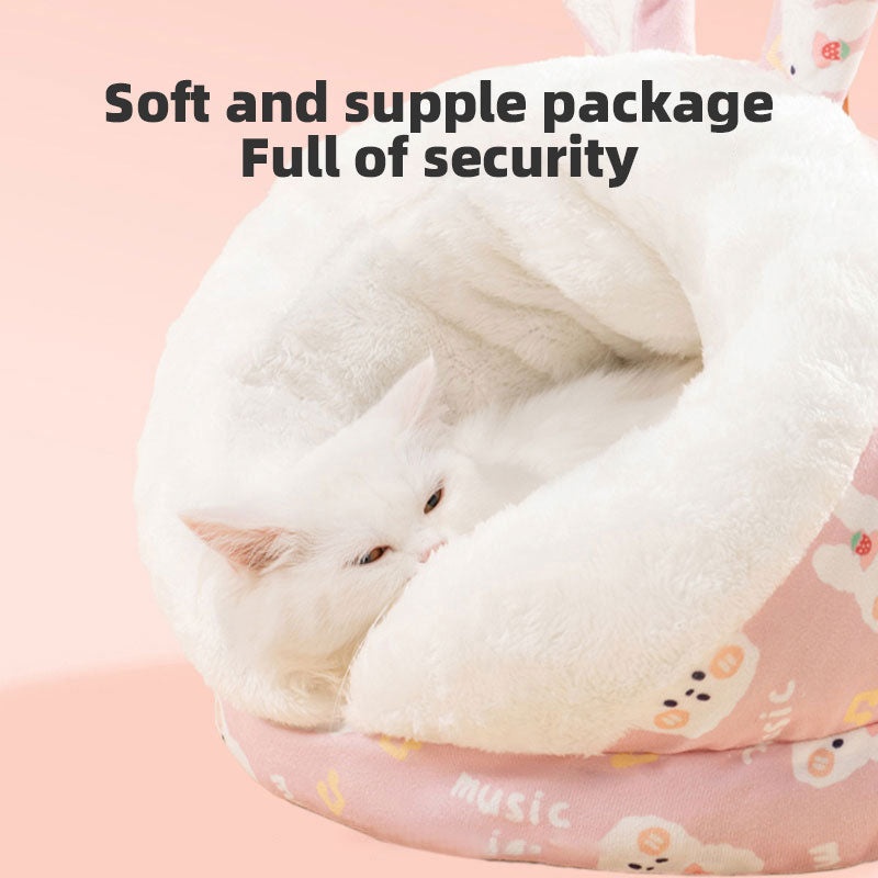 All-Season Semi-Closed Pet Bed