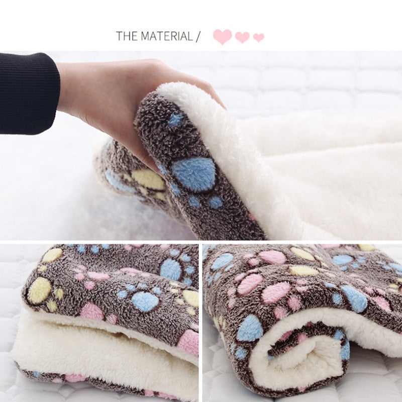 Pet Soft Fleece Pad Pet Blanket