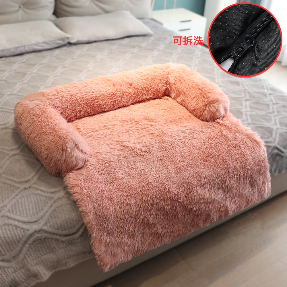 Dog Sofa with Zipper Dogs Bed