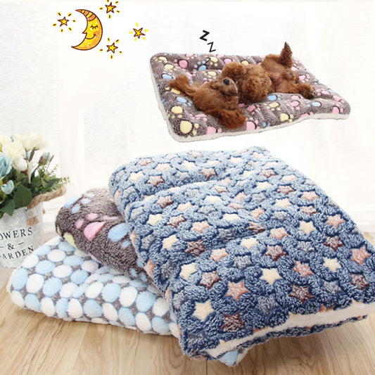 Pet Soft Fleece Pad Pet Blanket