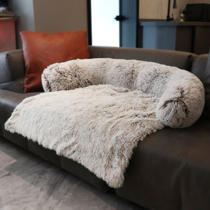 Dog Sofa with Zipper Dogs Bed