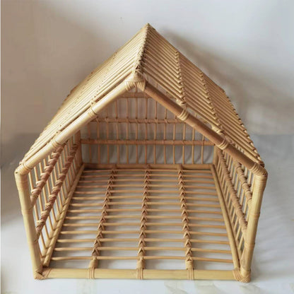 Handmade Rattan Woven Cat Nest