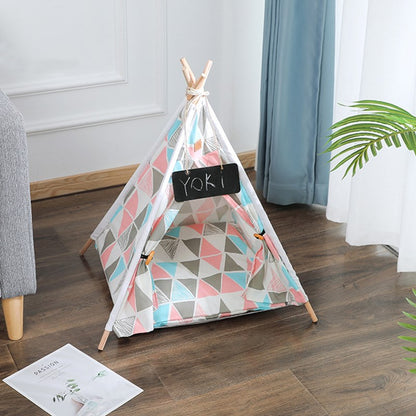 Removable And Washable Canvas Dog Tent
