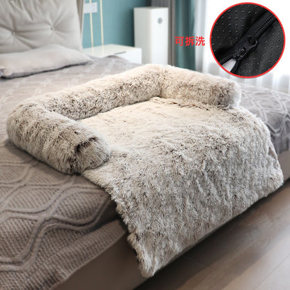Dog Sofa with Zipper Dogs Bed