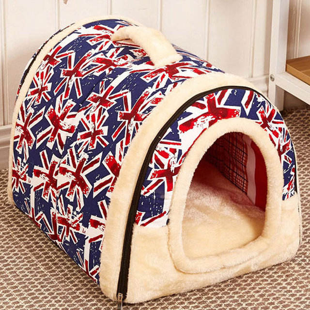 Dog Kennel Detachable Pet Bed