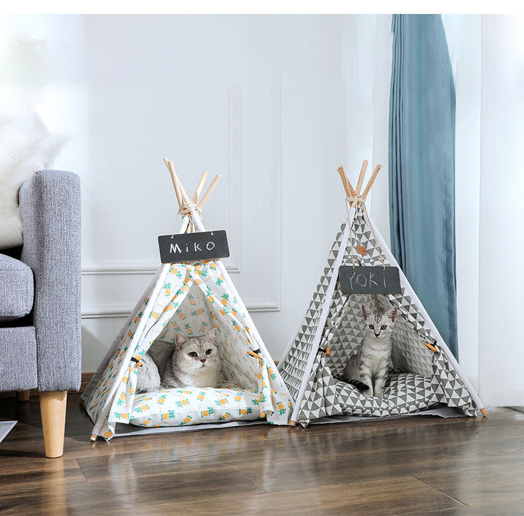 Removable And Washable Canvas Dog Tent