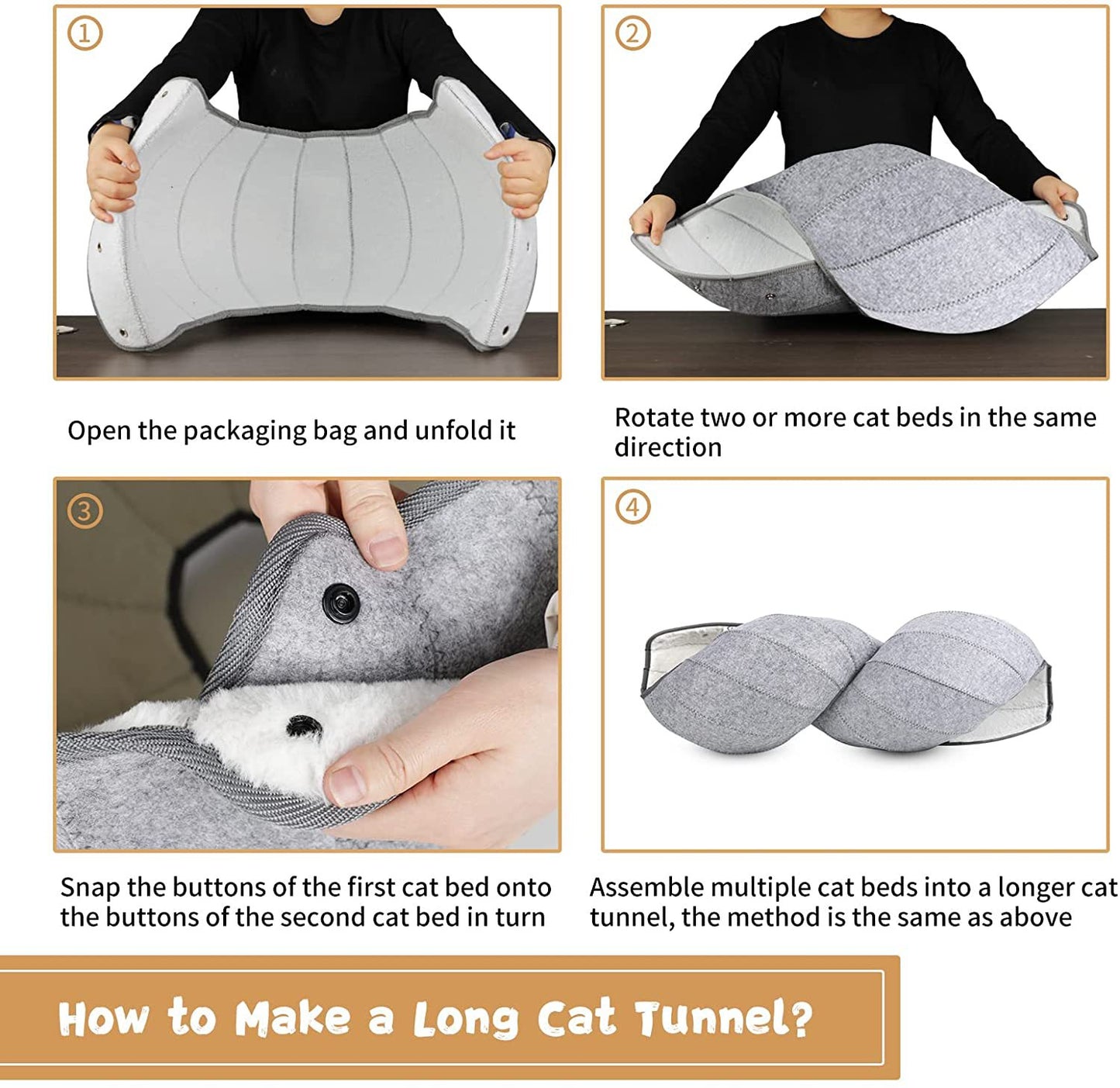 Foldable Breathable Pet Bed
