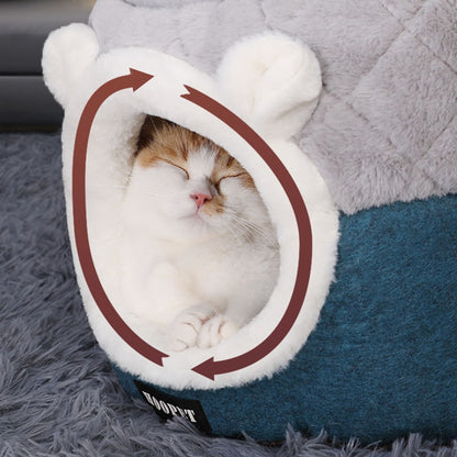 Soft Plush Kennel Pet Bed