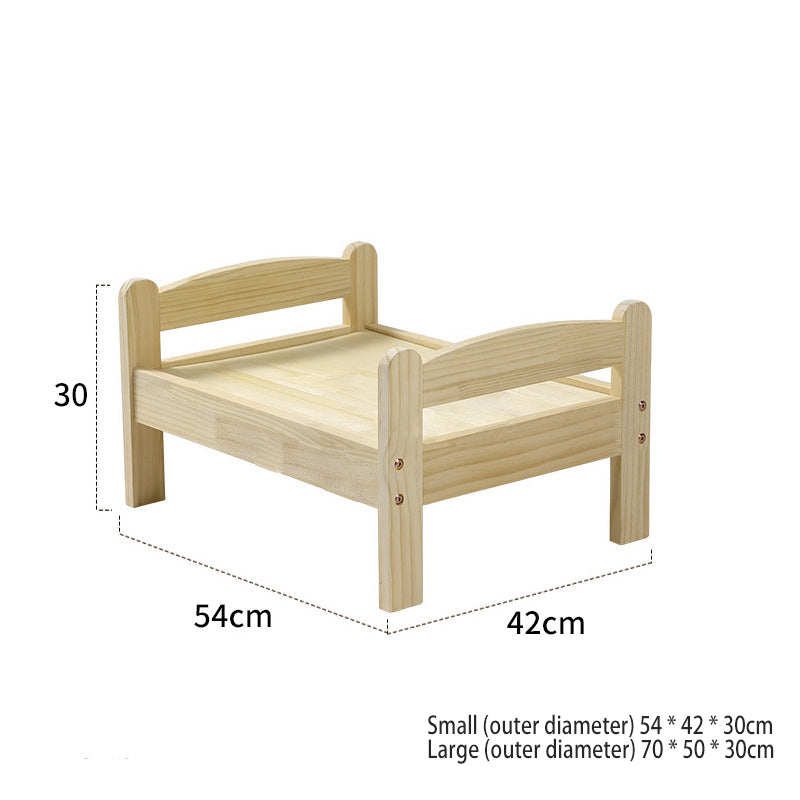 Solid Wood Pet Bed Net