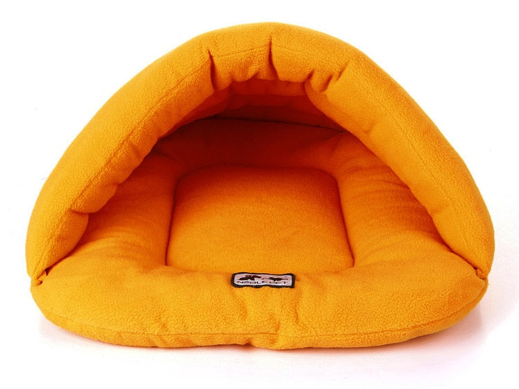 Winter Warm Slippers Style Dog Bed