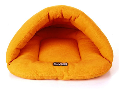 Winter Warm Slippers Style Dog Bed