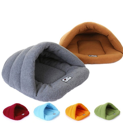 Winter Warm Slippers Style Dog Bed