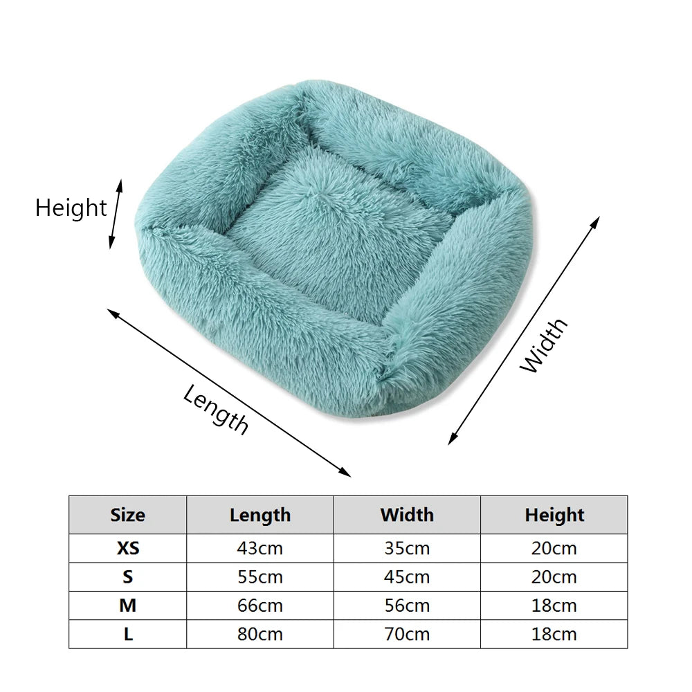 Super Soft Square Dog Bed
