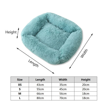 Super Soft Square Dog Bed